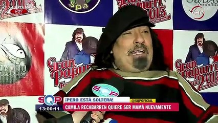 Camila Recabarren está soltera y piensa en ser madre otra vez