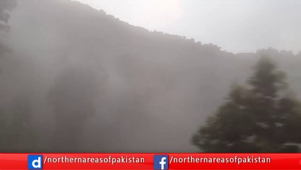 Awesome early morning weather scene On Way Swat Valley