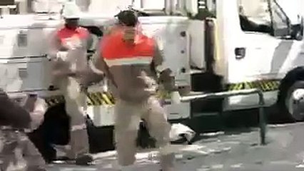 Fireman Playing Football better than Messi and Ronaldo