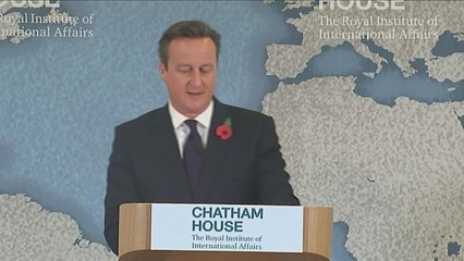 Cameron pose ses conditions sur le maintien de Londres dans l'UE