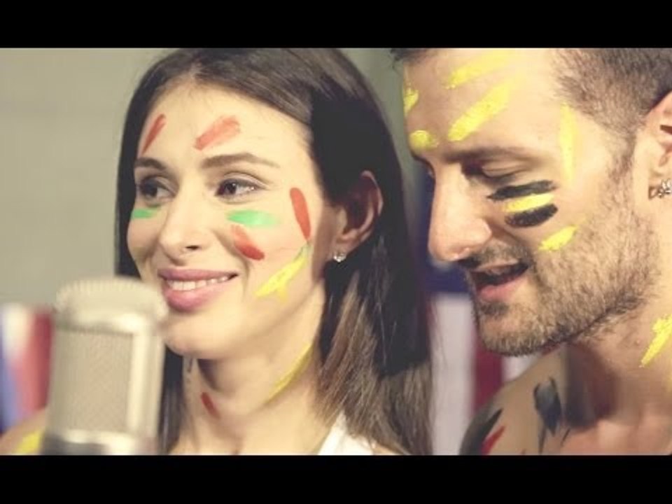 Pretty Russian girl sings FILIPINO song "Hanggang" w/David DiMuzio