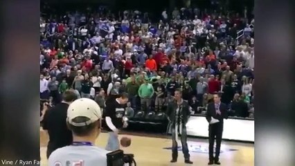 The Moment Scott Park Misses Million Dollar Half Court Shot