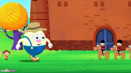 Humpty Dumpty Sat On A Wall ¦ Nursery Rhymes ¦ Fun Rhymes For Children By HooplaKidz Tv