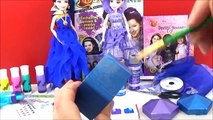 DIY Disney Descendants Mal & Evie Coronation Dress Doh Vinci Jewelry boxes, Descendientes