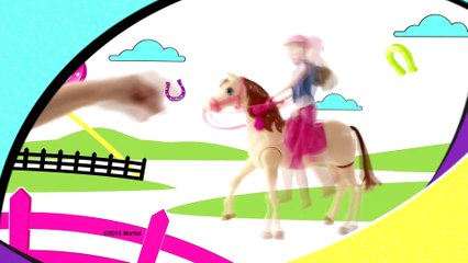 Barbie Saddle 'N Ride Horse _ Barbie