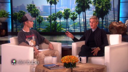 Justin Bieber embarrassé chez Ellen Degeneres