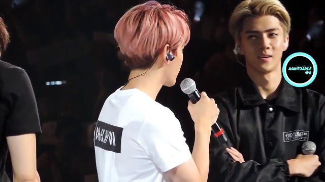 Fancam151017 EXO Funny Ending EXOluXion in Guangzhou