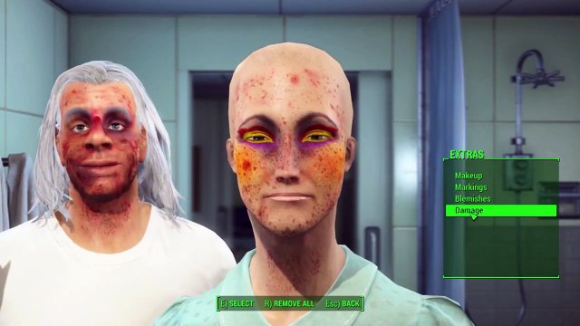 Créer un perso moche dans Fallout 4