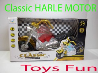 Classic Harley Moter Bike  Full Function  Toys Fun For Kids