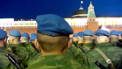 Снайпер ФСО спалился на параде