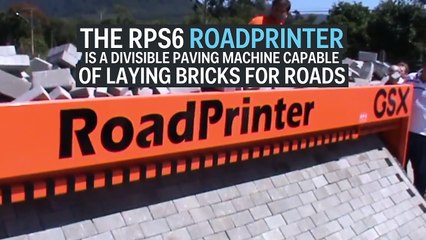 Road Printer - Amazing Engineering