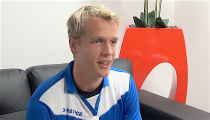 Jonas Lössl avant les barrages de l'Euro 2016