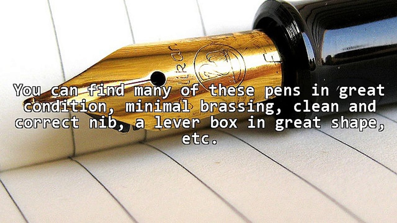Fountain Pens and Bad Spelling Equal Huge Bargains