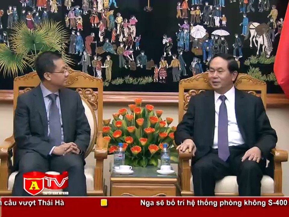 Bộ trưởng Bộ Công an Trần Đại Quang tiếp đoàn đại biểu Bộ Nội vụ Singapore