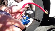 Car Truck Tyre Air Inflator Dial Pressure Gauge Tool