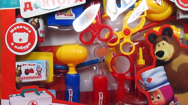 Набор доктора из мультика Маша и Медведь (Masha and the Bear)