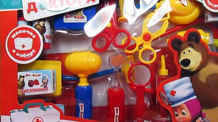 Набор доктора из мультика Маша и Медведь (Masha and the Bear)