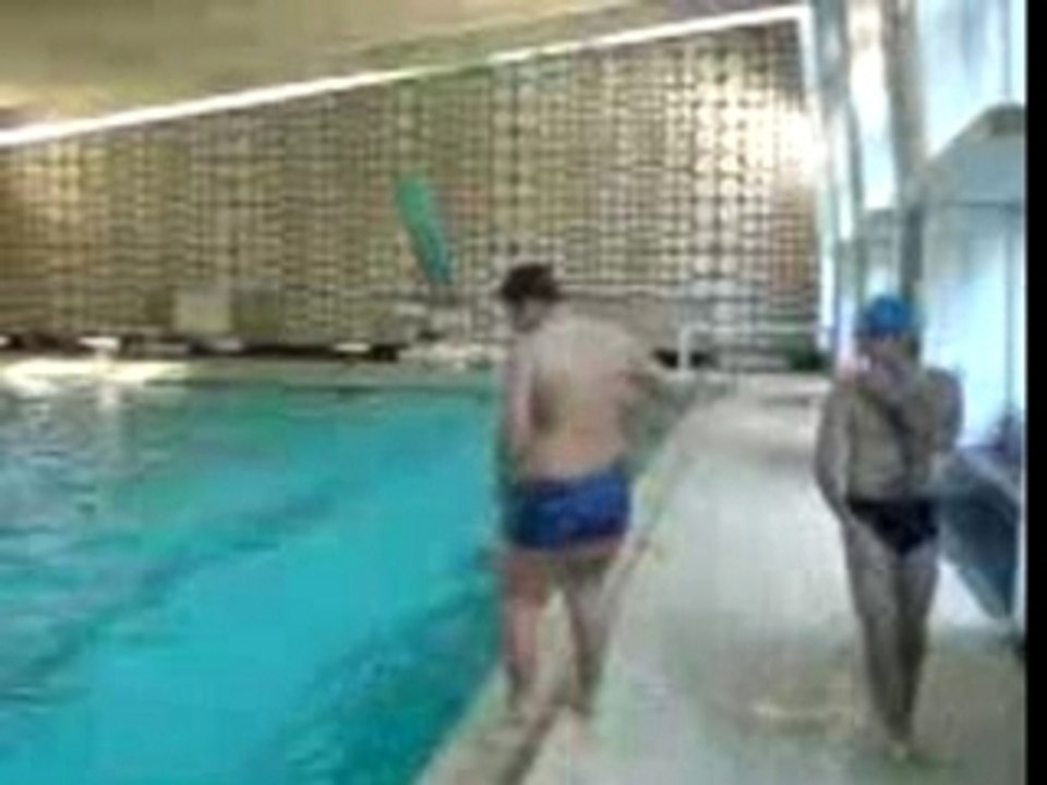 Bande delire plongeon piscine