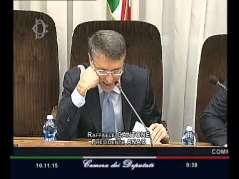Roma - Audizione Cantone (10.11.15)