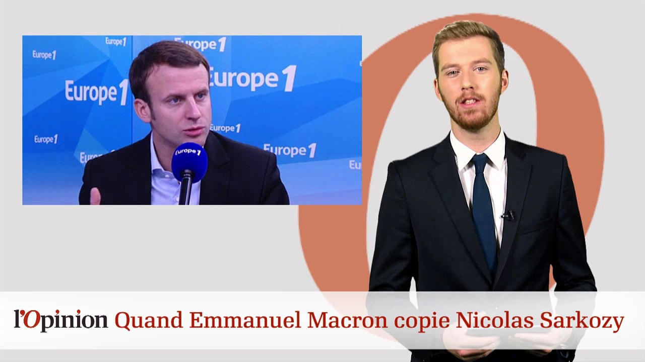 Quand Emmanuel Macron copie Nicolas Sarkozy