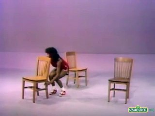 Classic Sesame Street Speedy Maria Subtracts Chairs