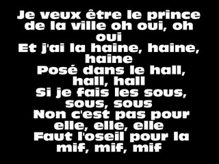 DTF - Les Princes ( Paroles )