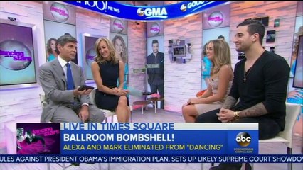 Alexa PenaVega & Mark Ballas on Good Morning America