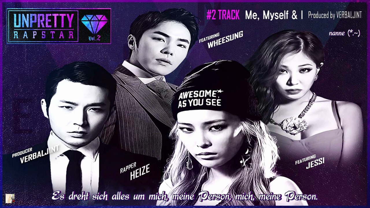 Heize ft. Jessi, Wheesung - Me, Myself & I k-pop [german Sub]