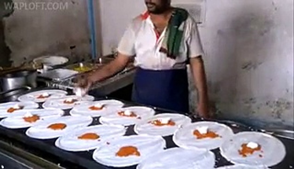 14 Dosas In 5 Minute
