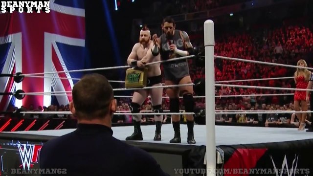Wayne Rooney Appears On WWE RAW & Slaps Wade Barrett !! CRAZY SCENES!!