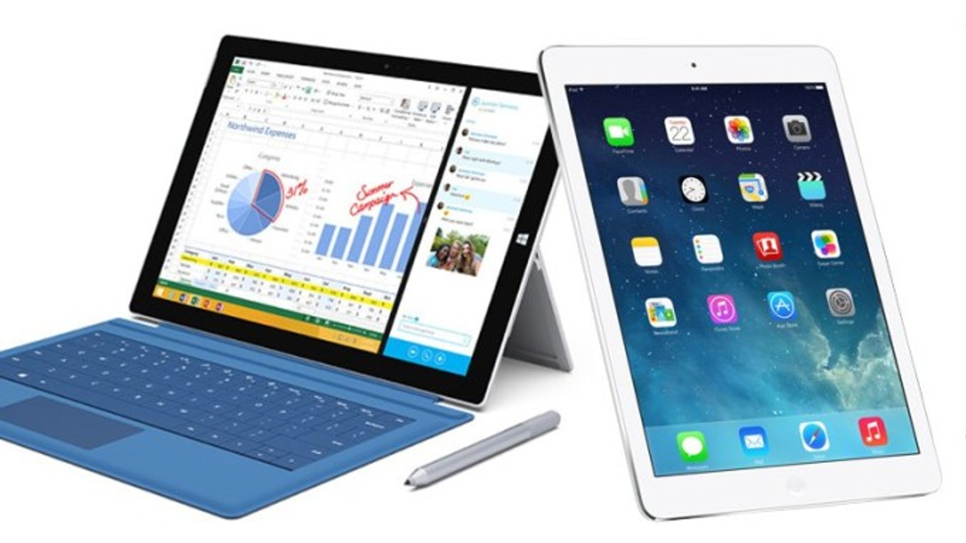 Surface Pro 4 vs. iPad Pro 2015