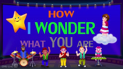 Twinkle Twinkle Little Star - Nursery Rhymes Karaoke Songs For Children | ChuChu TV Rock