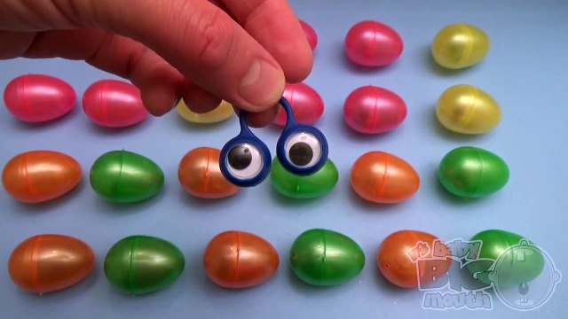 Learn Patterns with Surprise Eggs! Opening Surprise Eggs filled with Toys! Lesson 14