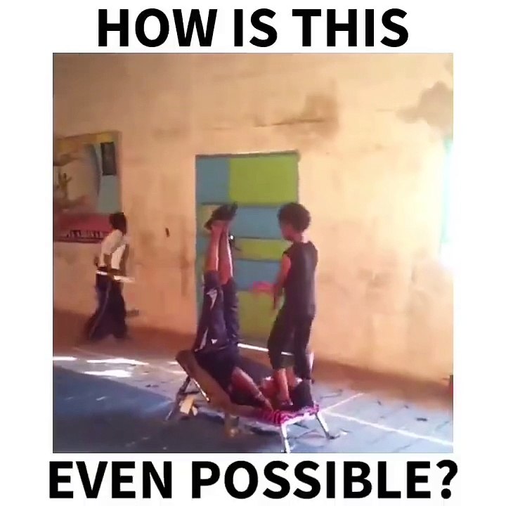 Impossible Stunt by Little Child Star