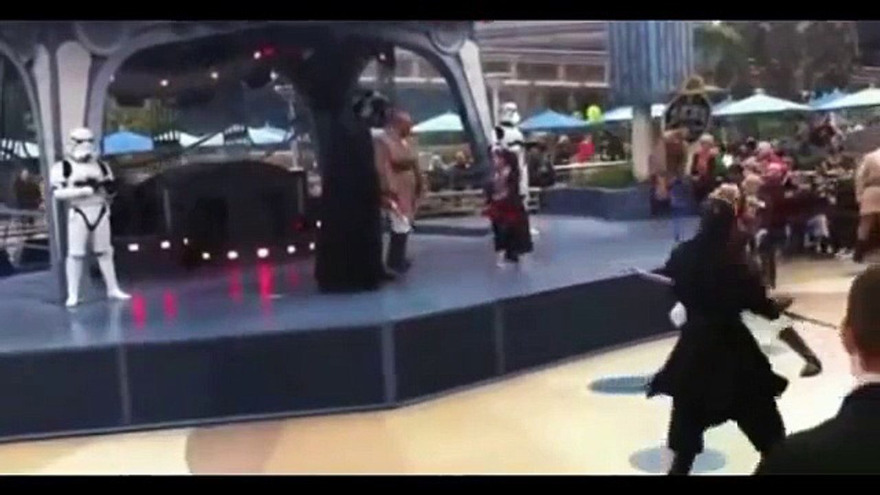 She crossed to the dark side