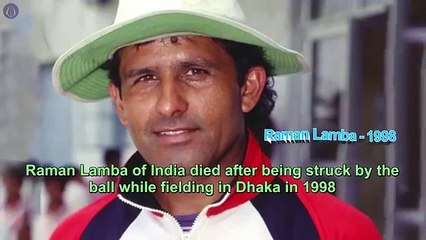 TOP 10 CRICKETERS, WHO DIED WHILE PLAYING
