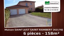 A vendre - maison/villa - SAINT JUST SAINT RAMBERT (42170) - 6 pièces - 158m²