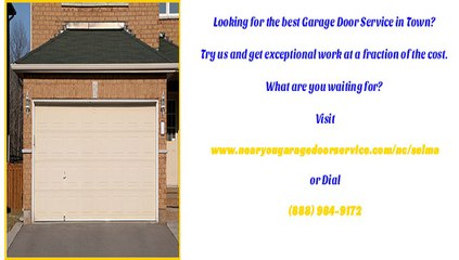 Overhead Garage Door Repair in Selma, NC