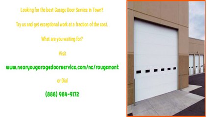 Rougemont, NC Garage Door Opener Repair