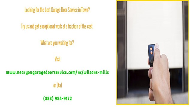 Garage Doors Repair in Wilsons Mills, NC