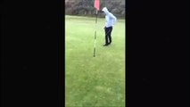 Golfing Trick Shot like cricket