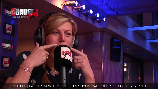 Julie se gave de têtes brûlées - C’Cauet sur NRJ
