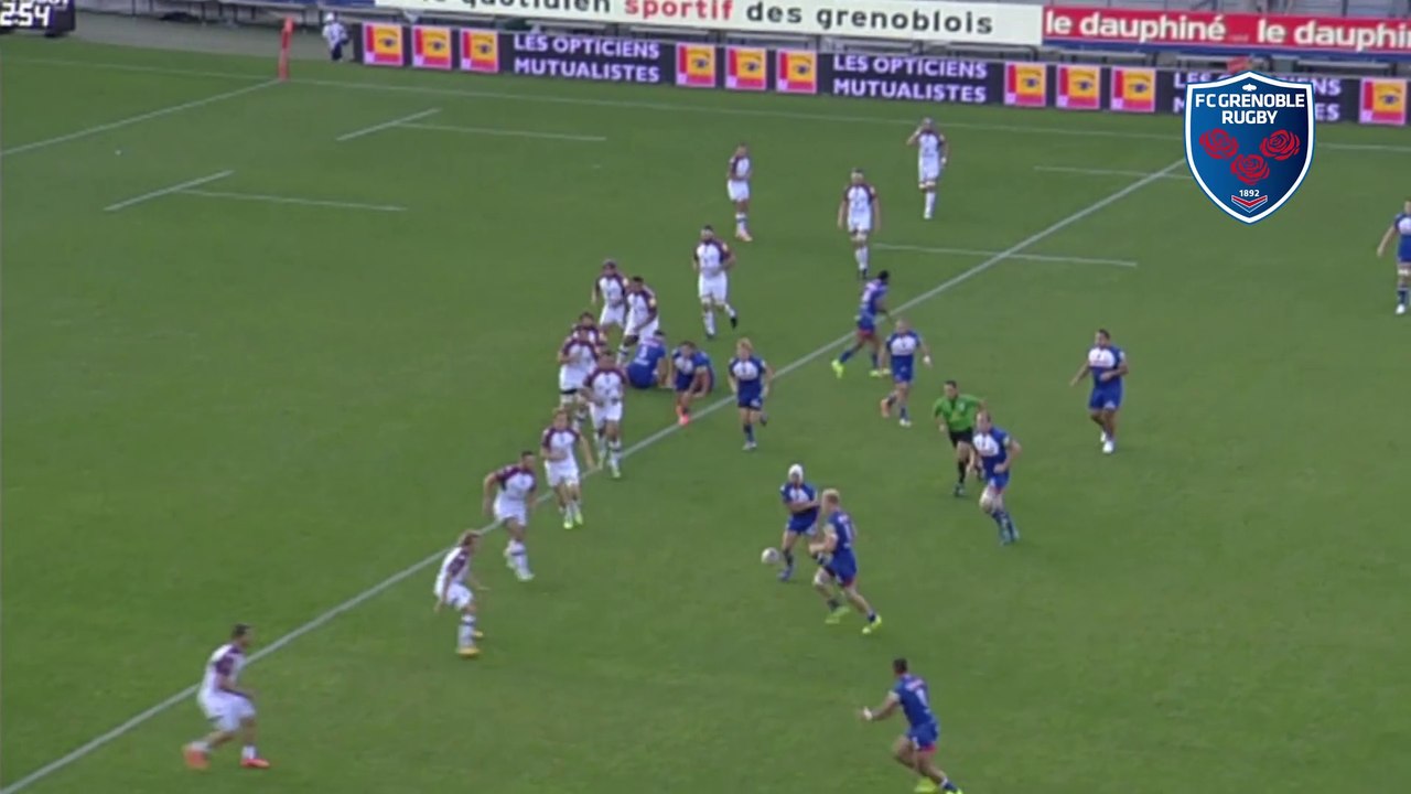 L'essai de Nigel Hunt, nommé pour le plus bel essai de la saison 2014/2015