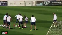 Cristiano Ronaldo Shows Real Class Skills In Real Madrid Training 14/09/2015