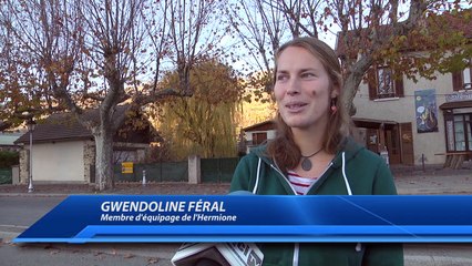 D!CI TV : Elle a vogué pendant 3 mois sur l'Hermione, Gwendoline Féral raconte