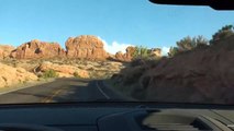 Arches National Park: A Drive in the Park (Time lapse)
