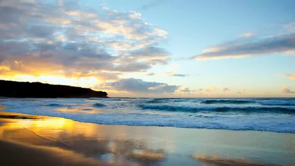 1 Hour Relaxation - Ocean Waves - Sleep Video