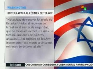 EE.UU. reitera apoyo a Israel en su arremetida contra Palestina