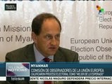Comicios en Myanmar “mejor de lo esperado” según observadores de la UE