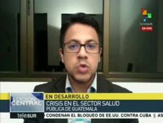 Preocupa a guatemaltecos grave crisis en el sector de salud pública